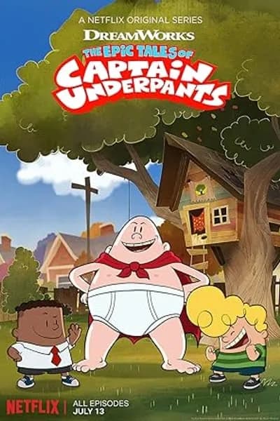 The Epic Tales of Captain Underpants poster
